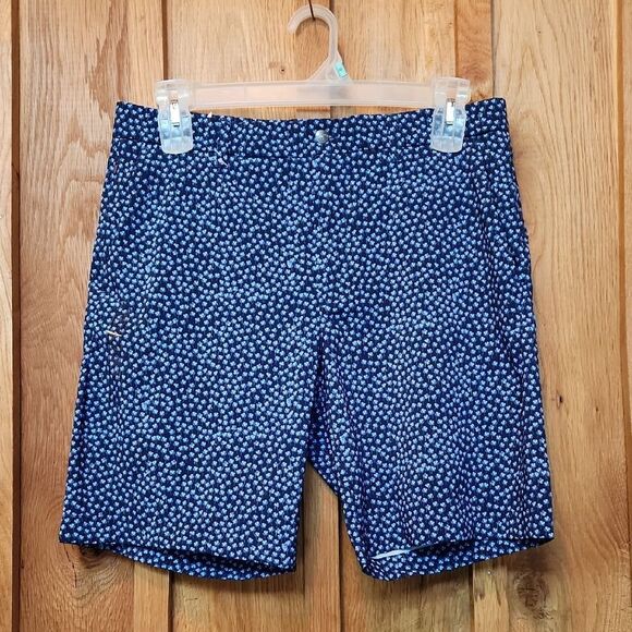 Callaway Flat Front Golf Athletic Quick Dry Shorts, Size 34, Blue Shamrock - Picture 1 of 8